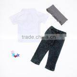 2016 Hot Sale Baby Boy Clothes Set 3pcs Summer Handsome Boy Clothing Set thumbnail-3