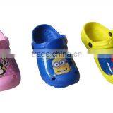 New Design Kids EVA Clogs Shoes With Pvc Cartoon Patch