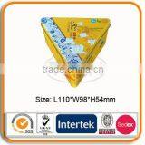 Triangle Tea Tin Box