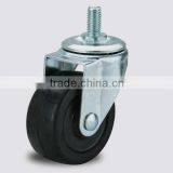 Rubber Black Caster Wheel thumbnail-2