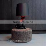 Replica Moooi Black/ White Rabbit Resin Table Lamp PLT8090 Quality Choice thumbnail-3