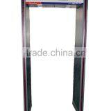 6 Zone , 4.3 Inch LCD Dispaly Walk Through Gate Metal Detector for Hotel , Bank thumbnail-6