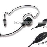 Super Lightweight Behind-the-head Two Way Radio Headset With Flexible Boom Microphone WT-95 thumbnail-1