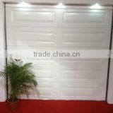 Popular & promotion price white galvanized & insulated sectional garage door, for home & commercial