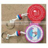 Diameter 6cm Round Eva Floating Keychains With Your Logo Printed