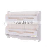 Rural Style Colorful Wall Mounted Wooden Storage Clothes Hanger Rack for Kids Bedroom#SP-BP005 thumbnail-2