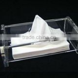 clear acrylic napkin holder tissue holder manufature