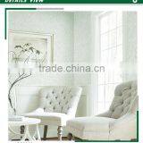 Affordable Embossed Vinyl Wallpaper, Polar Blue Romantic Damask Wallcovering for tv Background Wall , Inspirational Wallcovering