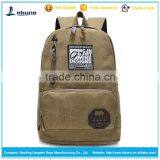 2016 New Wholesale Laptop Vancas Bags Cotton Outdoor Popular School Backpack