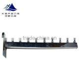 Hanging Mesh Mini Flat Square Tube With Bead Display Clothes Hook thumbnail-1