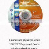 343 Ligangwang Hot Sale 180*6*22 Depressed Center Grinding Wheel for Thailand Market thumbnail-3