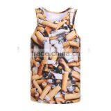 Men's Sublimation Tank Top/Digital Printing Singlet thumbnail-1