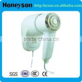 Hotel room professional wall mounted portable hair dryer hotel 1200w wall mounting 110V hair dryer