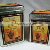 square tea can