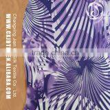 Fashion Woven Women Garment 100% Spun Rayon Printed Fabric