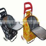 Folding Cooler Shopping Bag With Wheels thumbnail-1