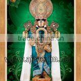 Shri Malayappa Swamy Poster With Gold Glittering Effect