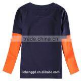 (A6501) NOVA Garment Wholesale Design Fancy Cotton Clothing Baby Boy t Shirt Whith Printed Dinosaur 3d Pattern Winter Wear thumbnail-2