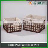 Cheap Wholesale Christmas Wicker Storage Baskets thumbnail-4