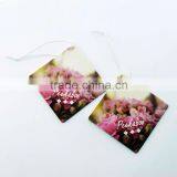 Professional Supplier Custom Scent Logo Printable Square Car Air Freshener thumbnail-4