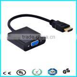 Factory Gold Plated Hdmi to Vga Converter Box for Computer thumbnail-3