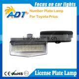 Canbus Super White License Plate Lamp for Toyota for Prius With E4 Certification