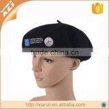 Girls Cute Cartoon Hat Lolita Cartoon Woolen Blended Lovely Painter Beret Hat thumbnail-3