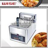 2016 New Product Commercial Automatic Basket Lift Deep Fryer Thermostat 12L For Commercial Use thumbnail-2