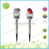 Polyresin With Glass Ball Street Path Solar Light