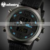 INFANTRY Sport Quartz Rubber Military Complete Calendar Watch thumbnail-3