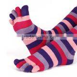 Cotton Custom Half Tube Five Open 5 Pink Toe Candy Socks thumbnail-1