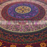 Mandala Round Roundie Yoga Mat Beach Throw Bohemian Roundie Hippie Mandala Round Throw Beach Roundie Tapestry Beach Roundie Art thumbnail-4
