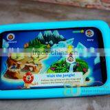 FDA Protective Silicone Case for 7 Inch Tablet PC, Rugged Shockproof Tablet Silicone Case for Verizon Ellipsis 7'' Kids Tab thumbnail-4