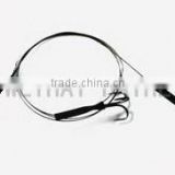chain treble hooks wire Trace,wire leader with 2 hooks,wire leader rig