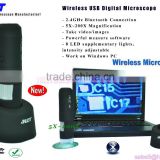 5-200 0.3MP wireless digital microscope for skin and hair eamination