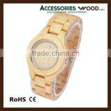 Cheap All Wood Wooden Wrist Watch for Man and Women thumbnail-1