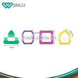 2016 New Gift for Kids DIY Educational Plastic Magnetic Connecting Building Blocks thumbnail-4