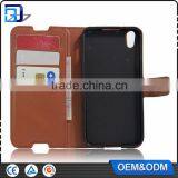 High Quality Litchi Design Credit Card Wallet Stand Flip Leather Case for Alcatel One Touch Idol 4 Mobile Phone Cover thumbnail-2