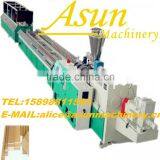 PVC Wood Plastic Profile Making Machine/PVC Wood Plastic Profile Production Machine/Made in Qingdao