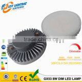 High Quality Led Gx53 Lamp 7w 600lm Glass 2 Years Warranty 80Ra Gx53 Socket Under Cabinet Lights thumbnail-1