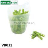 VB031 New Style Plastic Clothes Peg Hanger Available Flexible Clips for Clothing thumbnail-1