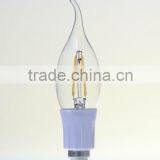 2015 Changeable Decorative Filament Bulbs Dimmable Led Filament Bulb