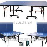 Factory price 18mm MDF Standard size Moveable foldable Table tennis table