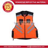 600D PU Coating Oxford Fabric Reflective Safety Vest thumbnail-5