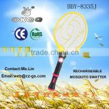 BBY-8335J RECHARGEABLE MOSQUITO SWATTER-HITTING WITH LED TORCH