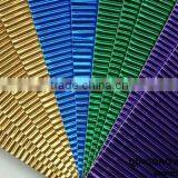 Color Metallized Corrugated Paper for School Craft Work