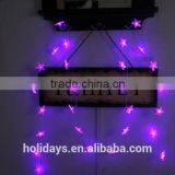 Party Fairy Lights Battery Operated Five-pointed Star LED Christmas String Lights thumbnail-3