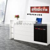 High End High Gloss Painting Modern White Office Reception Desk 2016 thumbnail-1