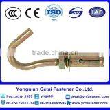 Zinc Yellow Hook Bolt Sleeve Anchor thumbnail-4