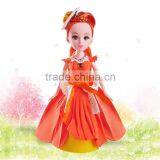 new toys for kid 2016 gift set DIY princess handmade clay doll